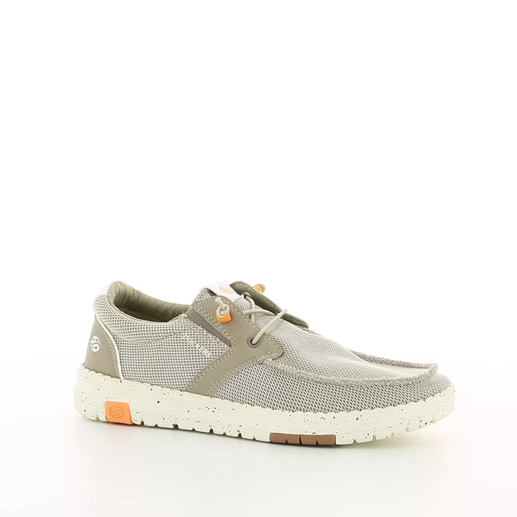 Image (1) de la chaussures Dockers - Baskets Beige en Nylon