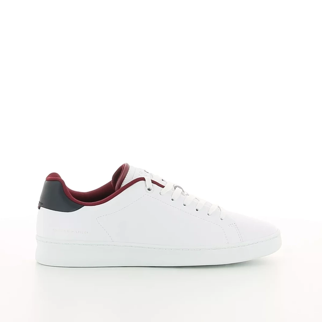 Image (2) de la chaussures Tommy Hilfiger - Baskets Blanc en Cuir