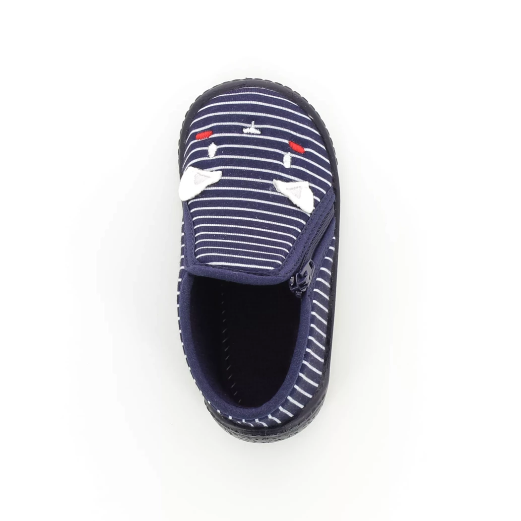 Image (6) de la chaussures Bossi - Pantoufles et Chaussons Bleu en Textile