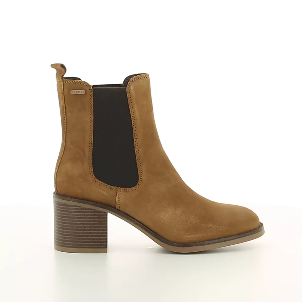 Image (2) de la chaussures Esprit - Boots Cuir naturel / Cognac en Cuir nubuck