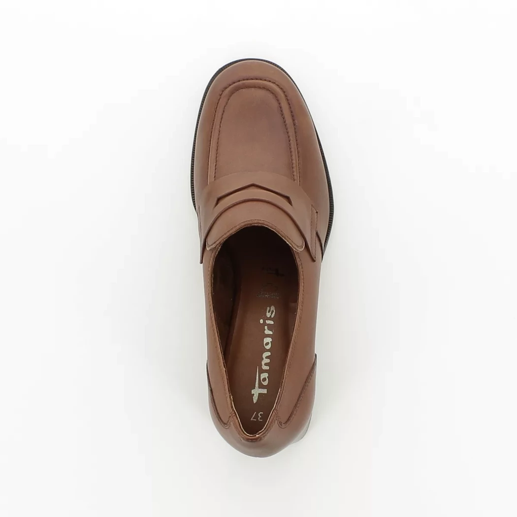 Image (6) de la chaussures Tamaris - Mocassins Cuir naturel / Cognac en Cuir