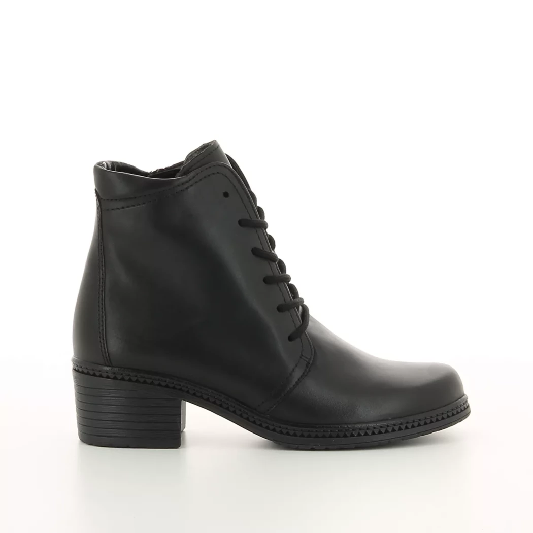 Image (2) de la chaussures Gabor - Bottines Noir en Cuir