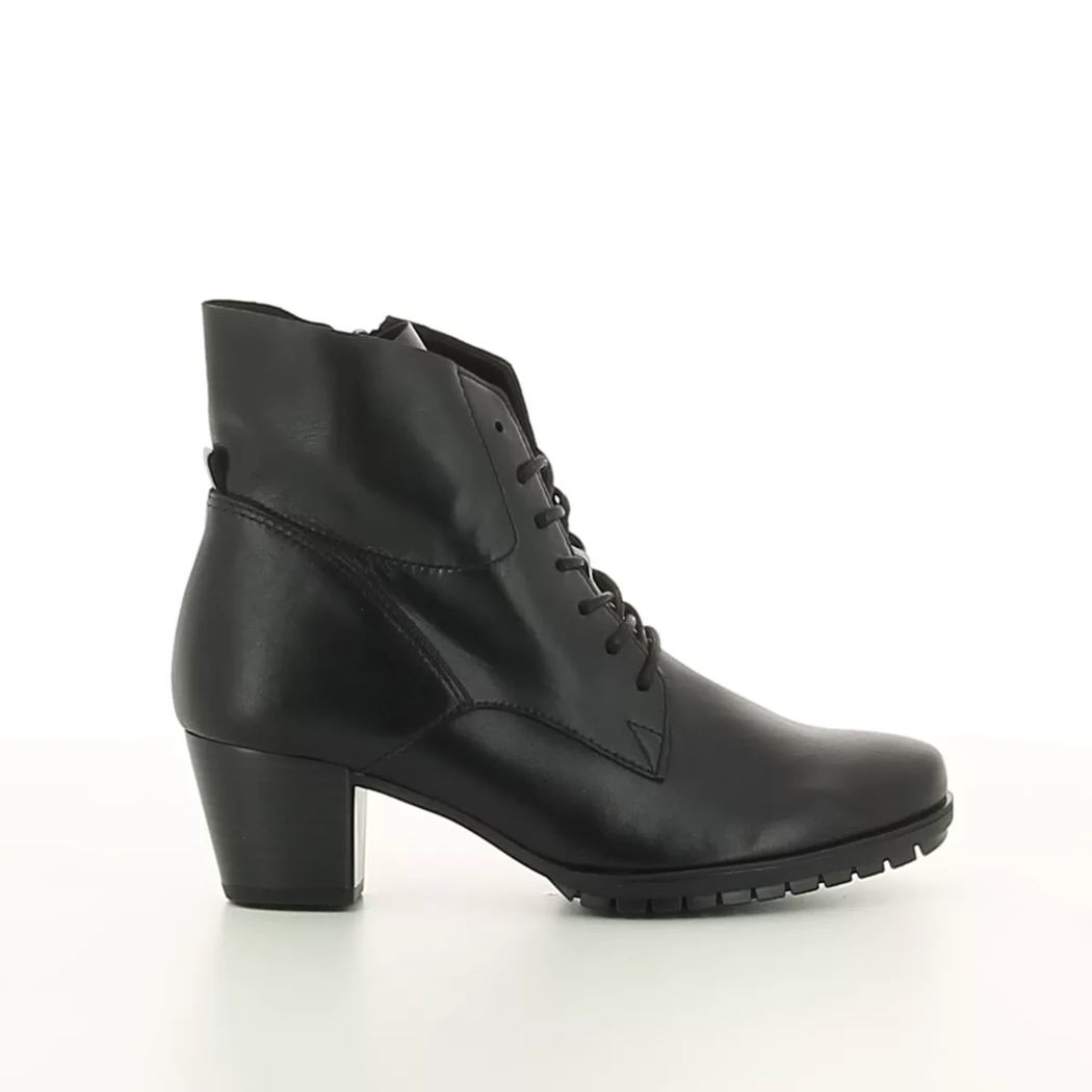 Image (2) de la chaussures Gabor - Bottines Noir en Cuir