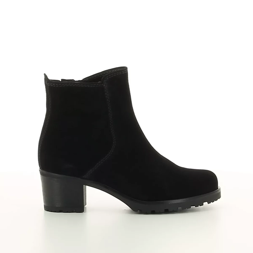 Image (2) de la chaussures Gabor - Boots Noir en Cuir nubuck