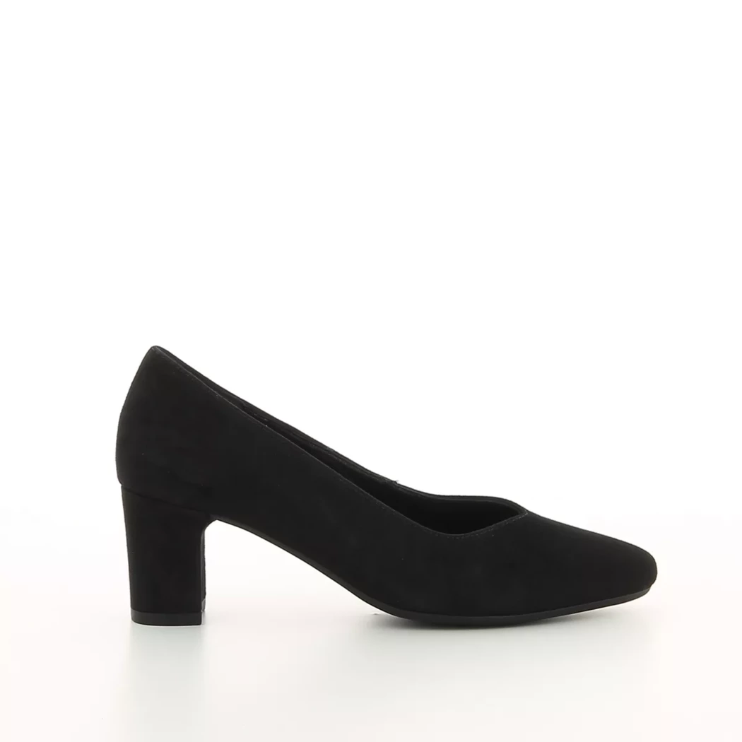 Image (2) de la chaussures Gabor - Escarpins Noir en Cuir nubuck