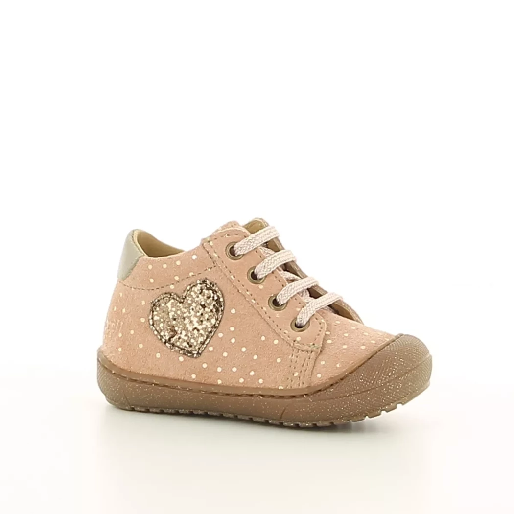 Image (1) de la chaussures Bopy - Bottines Rose en Cuir nubuck