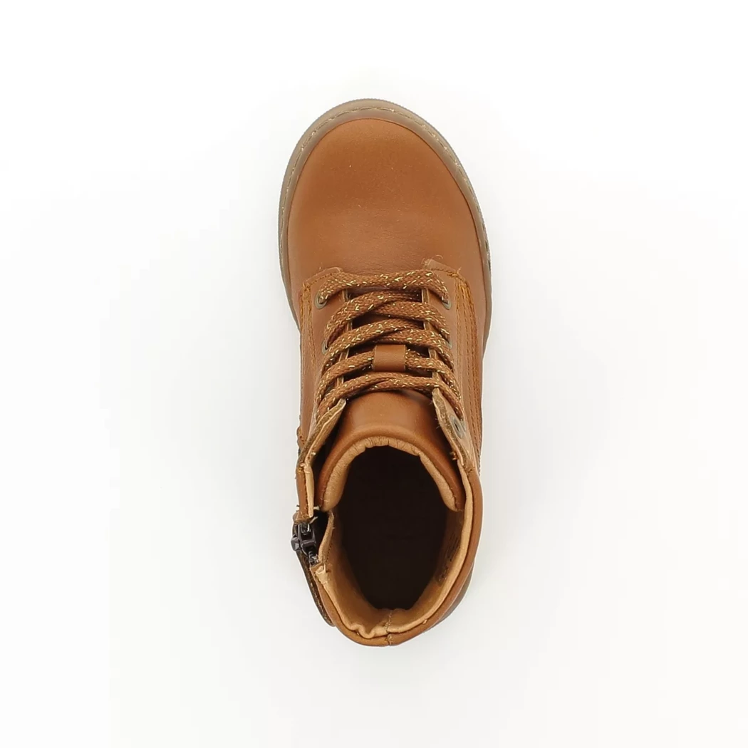 Image (6) de la chaussures Norvik - Bottines Cuir naturel / Cognac en Cuir