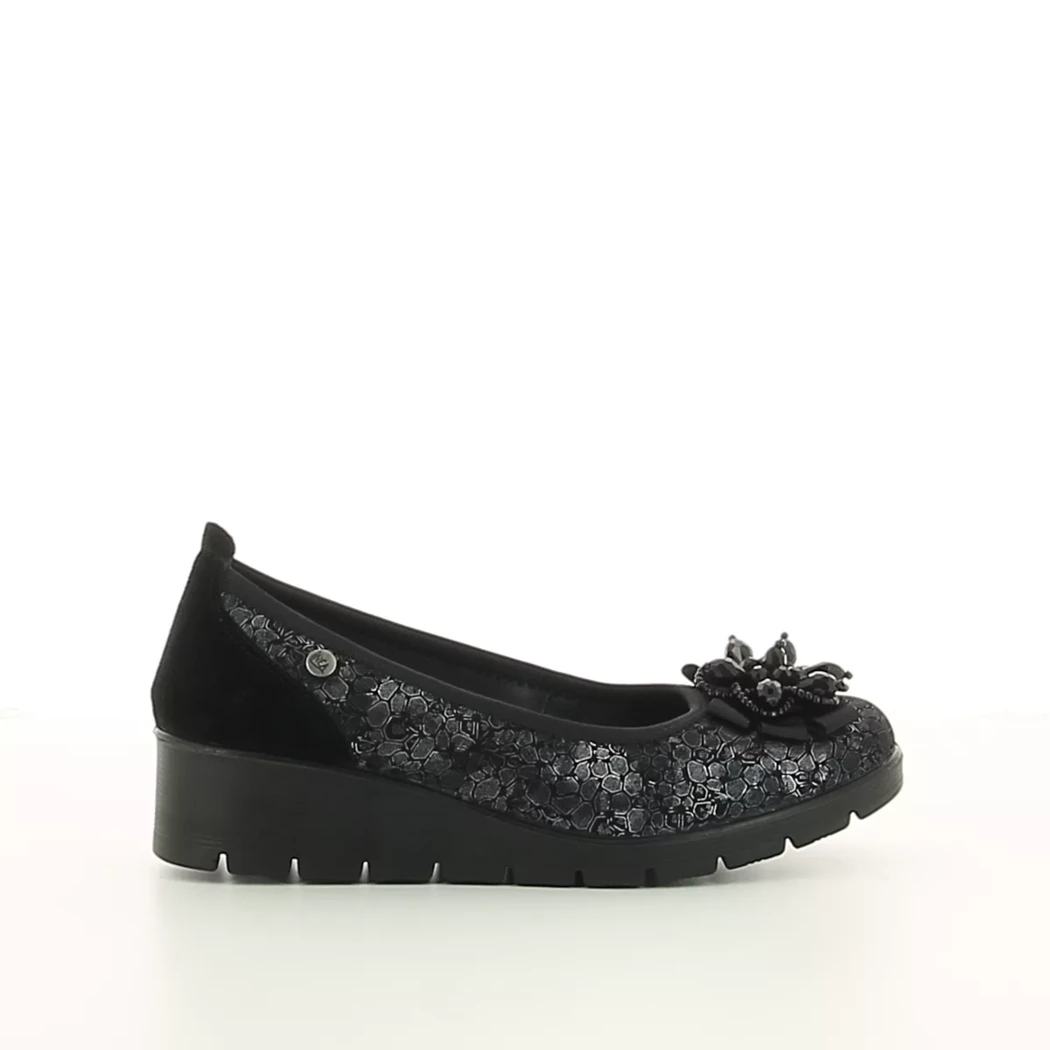 Image (2) de la chaussures Inea - Escarpins Noir en Cuir nubuck