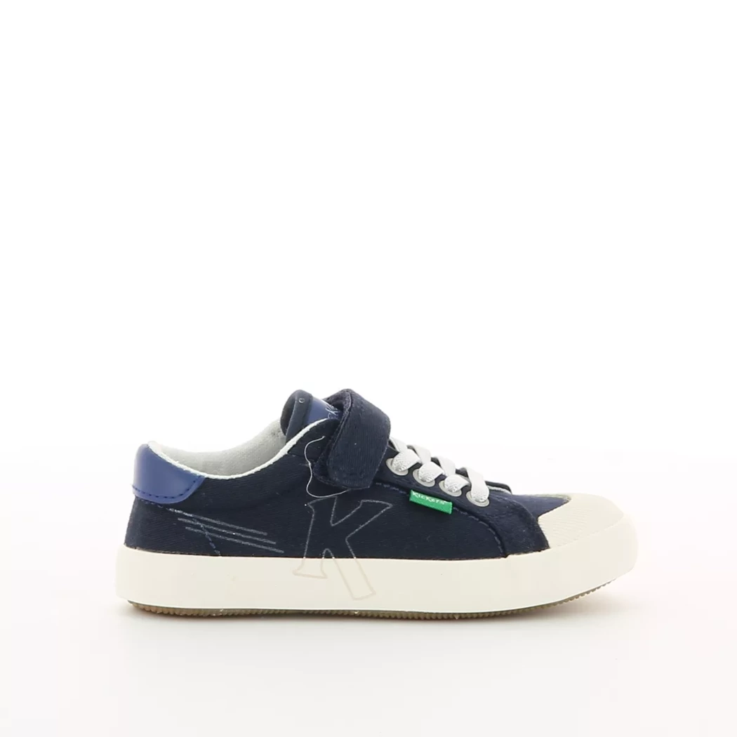 Image (2) de la chaussures Kickers - Baskets Bleu en Textile