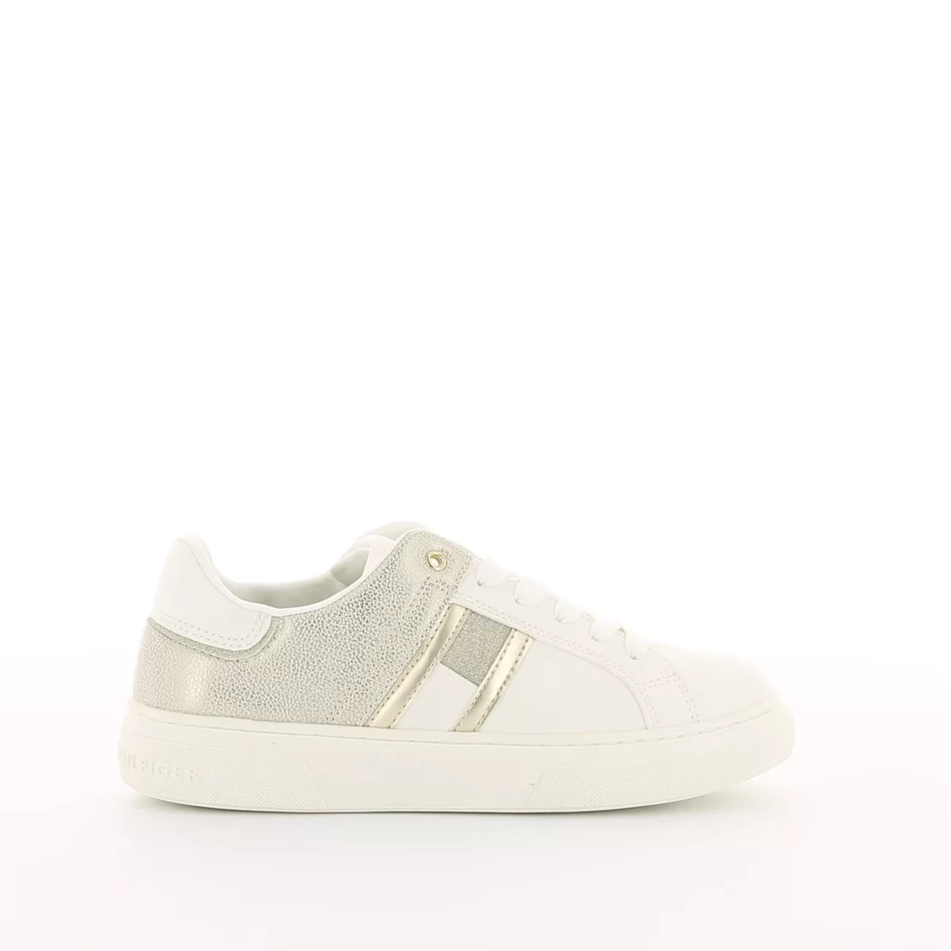 Image (2) de la chaussures Tommy Hilfiger - Baskets Blanc en Cuir synthétique