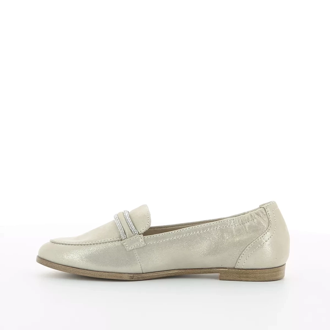 Image (4) de la chaussures Tamaris - Mocassins Beige en Cuir nubuck