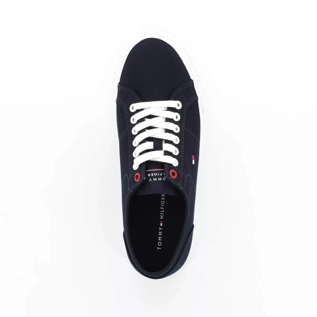 Image (6) de la chaussures Tommy Hilfiger - Baskets Bleu en Textile