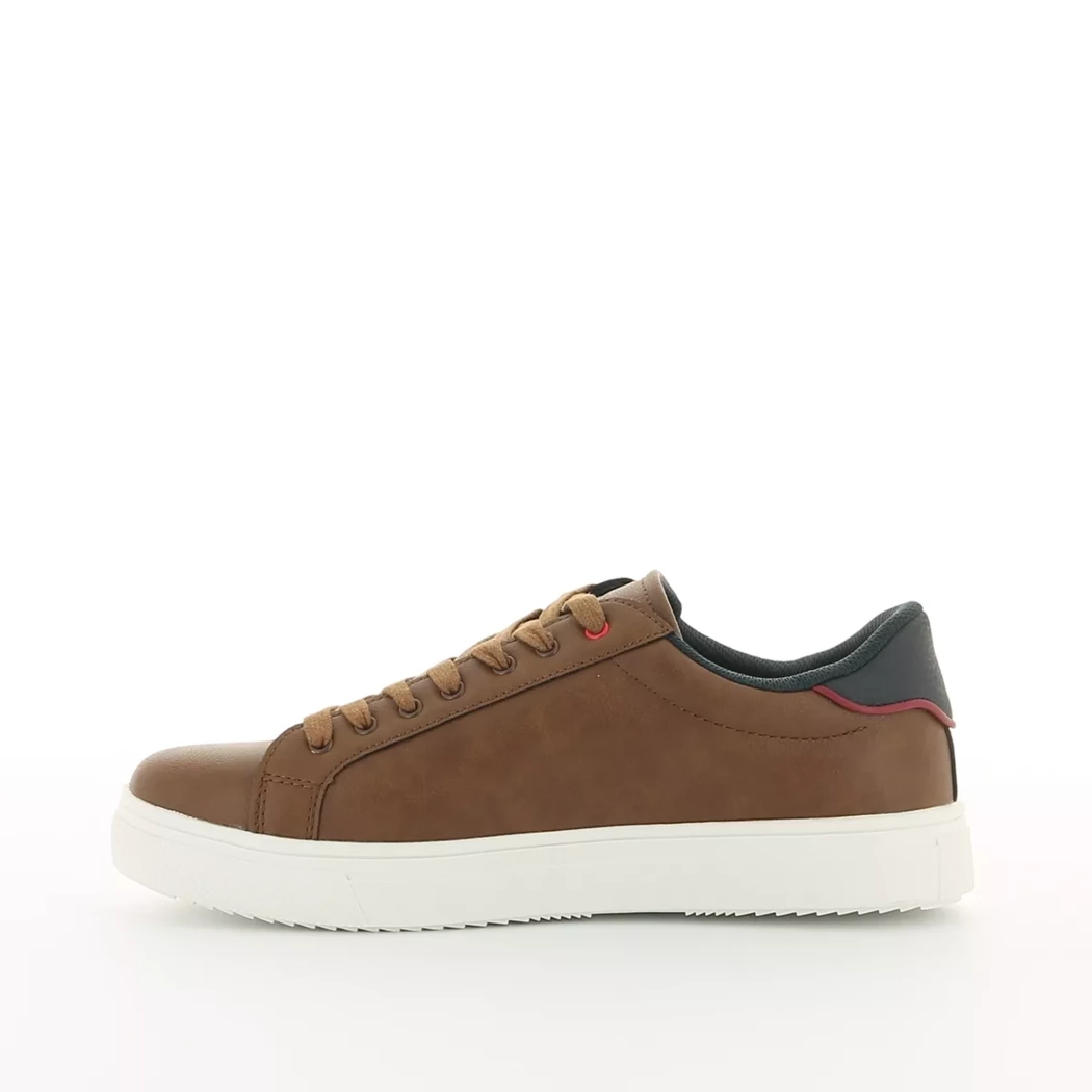 Image (4) de la chaussures Jack & Jones - Baskets Cuir naturel / Cognac en Cuir synthétique