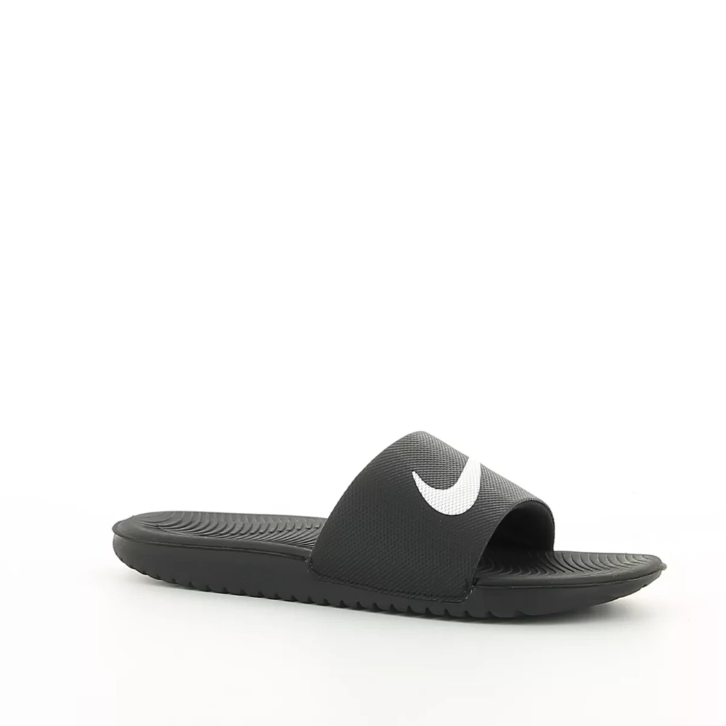 Image (1) de la chaussures Nike - Tongs et Plage Noir en Cuir synthétique