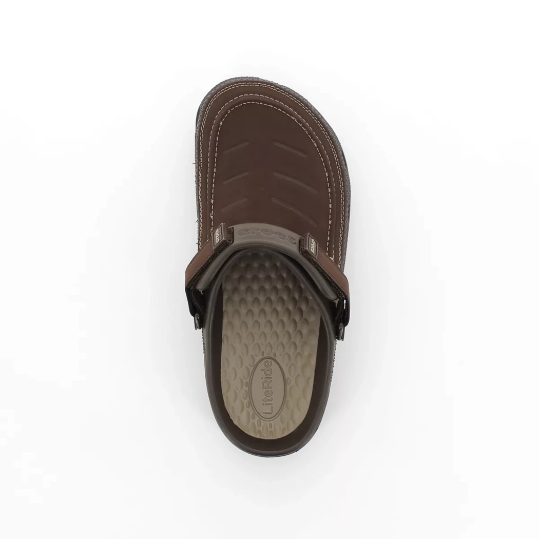 Image (6) de la chaussures Crocs - Mules et Sabots Marron en Caoutchouc