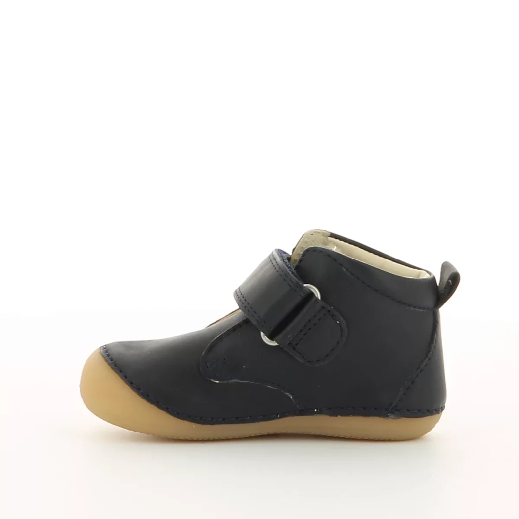 Image (4) de la chaussures Kickers - Bottines Bleu en Cuir