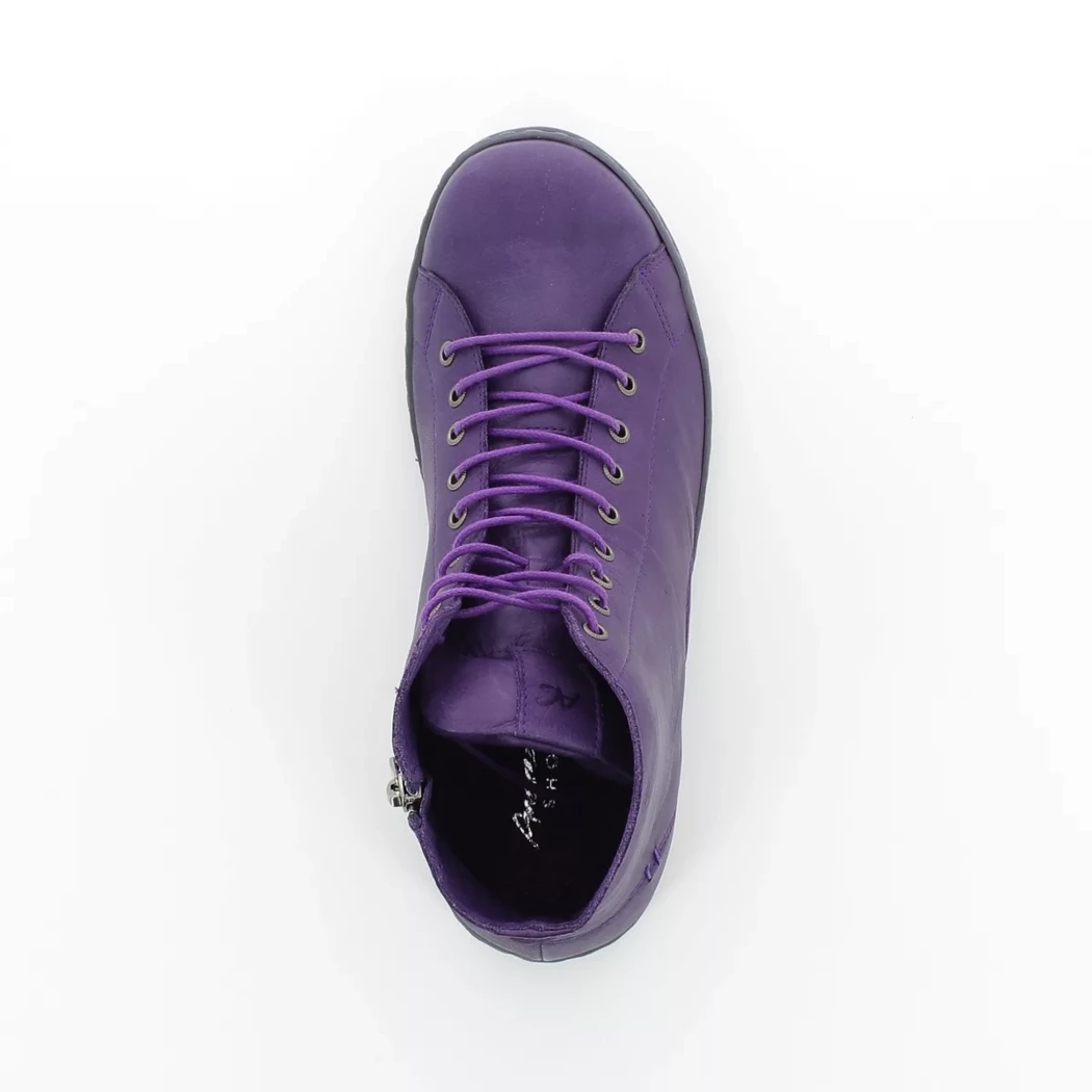 Image (6) de la chaussures Andrea Conti - Bottines Violet / Lilas en Cuir