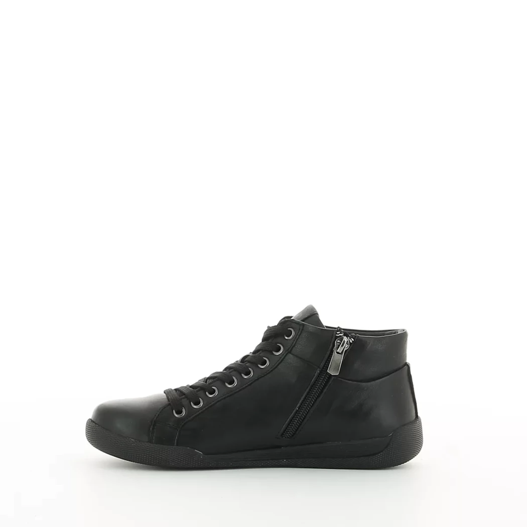 Image (4) de la chaussures Andrea Conti - Bottines Noir en Cuir