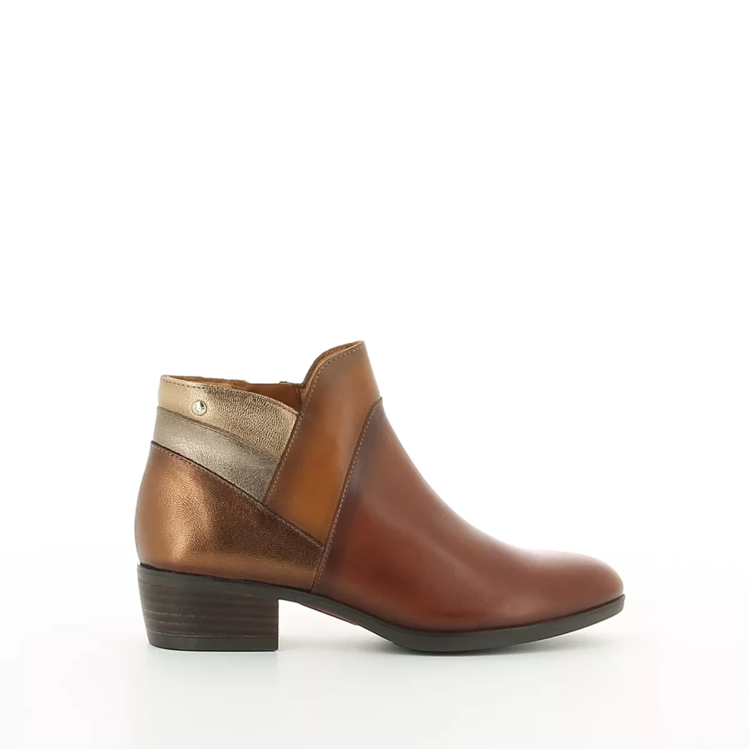 Image (2) de la chaussures Pikolinos - Boots Cuir naturel / Cognac en Cuir