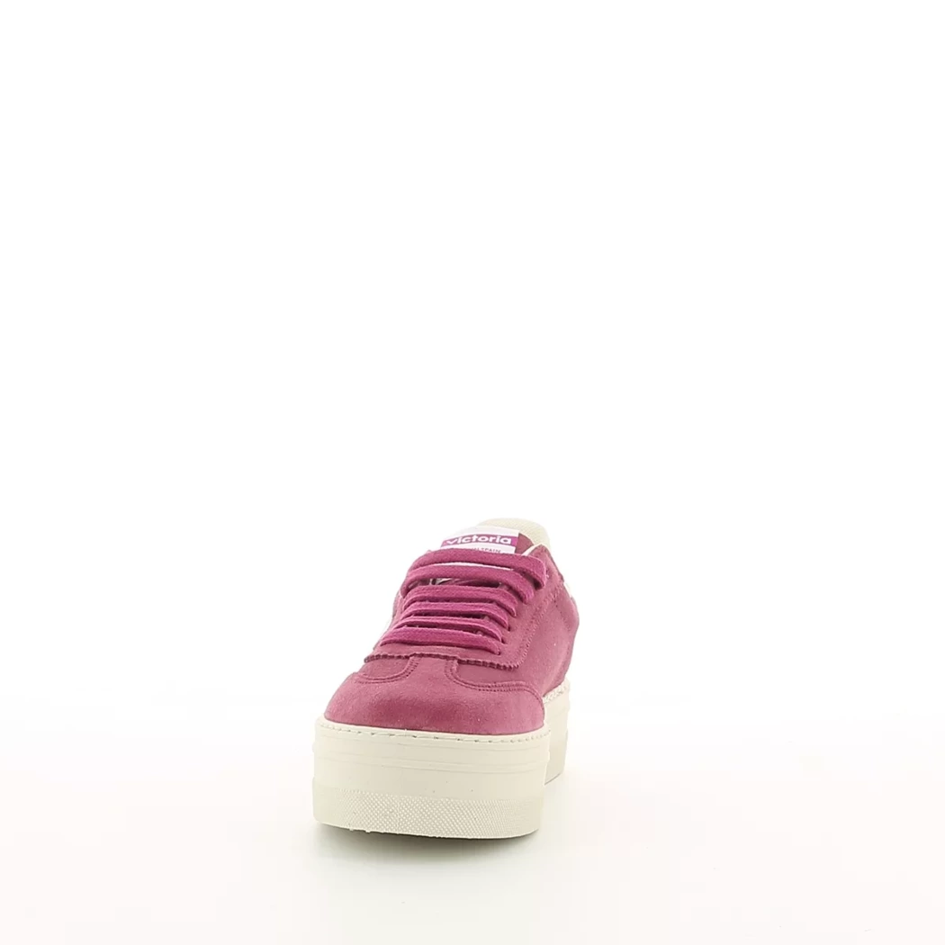 Image (5) de la chaussures Victoria - Baskets Rose en Cuir nubuck