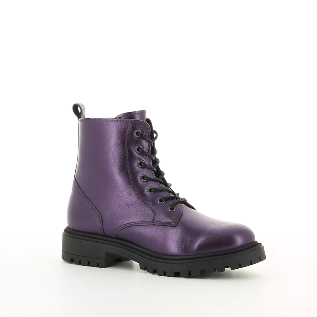 Image (1) de la chaussures Stella Pampa - Bottines Violet / Lilas en Cuir